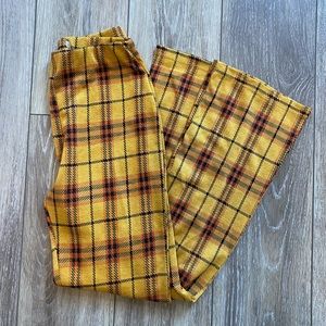 UO Plaid Flare Pants